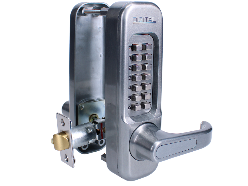 1150 Series Lever Handle Digital Lock With 60mm Latch