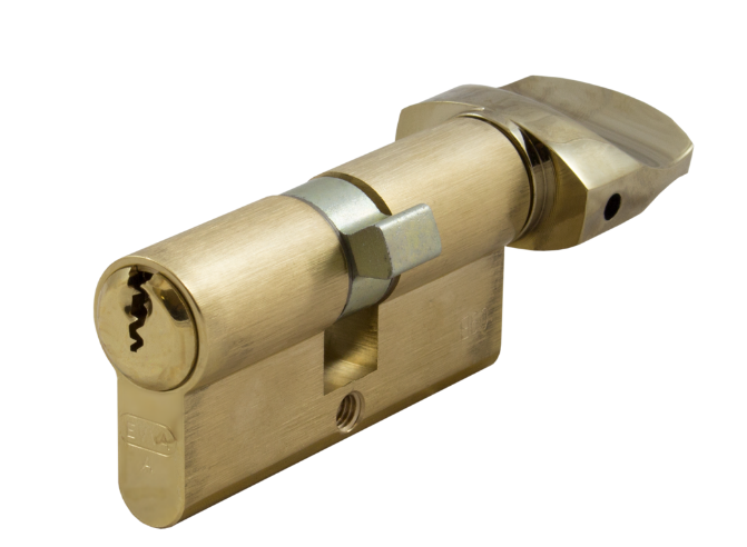 EPS KDZ Key & Turn Euro Cylinder 1 Bitted