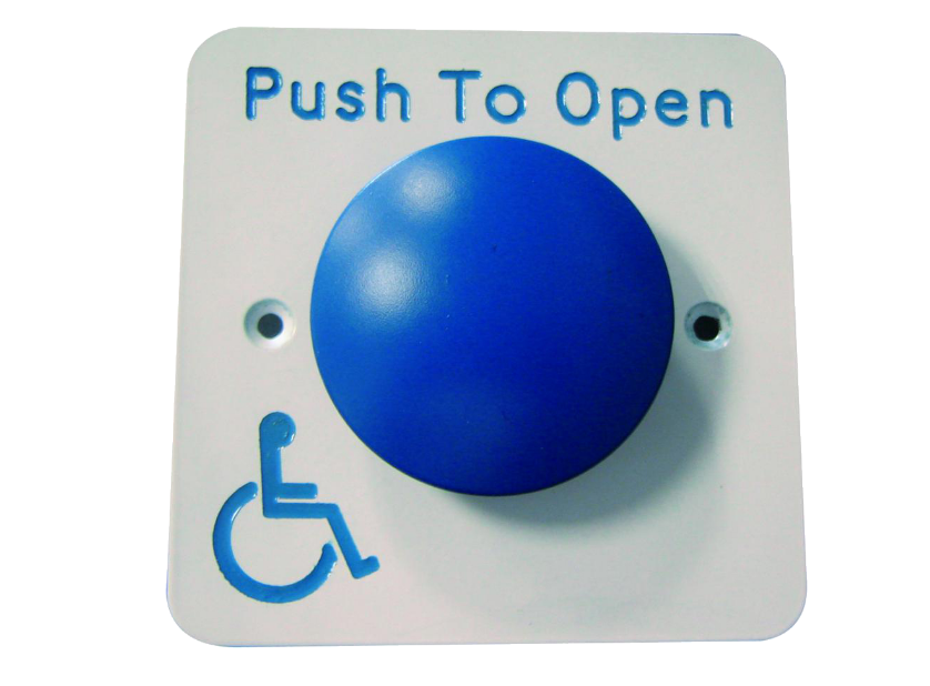 Push To Open Blue Dome DDA Exit Button
