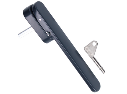 Genesis Bi-Fold Door Locking Handle With 13mm Base Plate