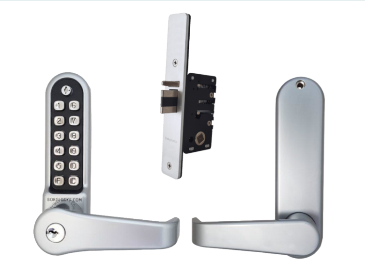 BL5702 AR ECP Lever Keypad c/w Key Override And 28mm Backset Ali Latch