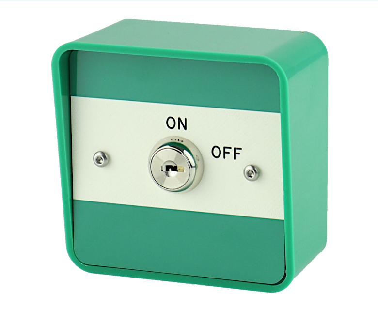 Key Switch Surface Mount Green