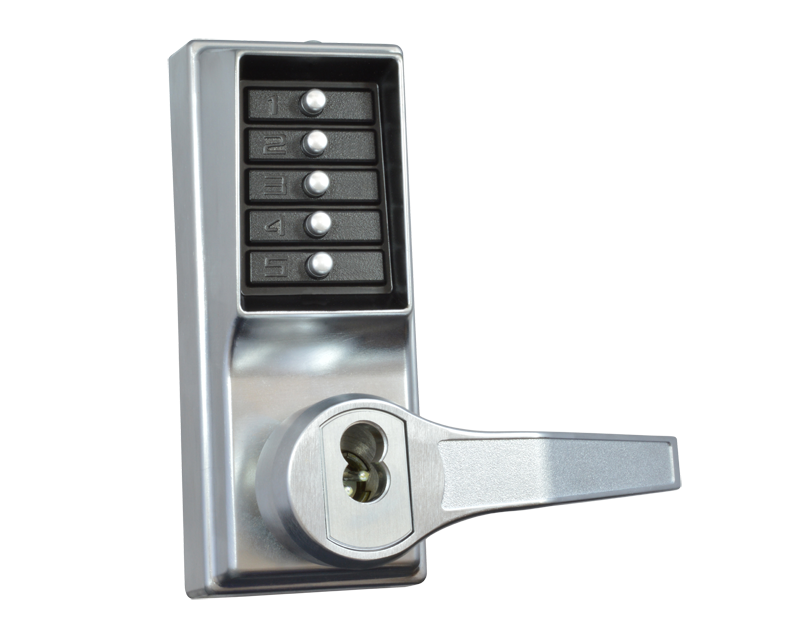 LP1000 Series Front Only Digital Lock To Suit Panic Latch With Key Override