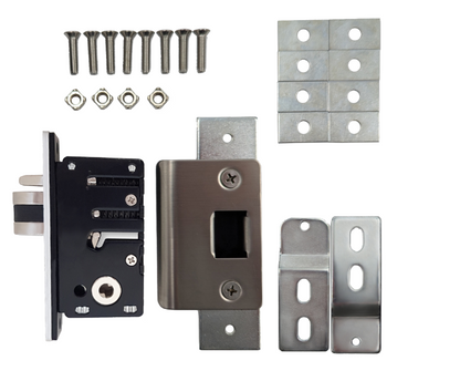 S203 Aluminium Latch 28mm Backset To Suit BL2000/BL4400 Series