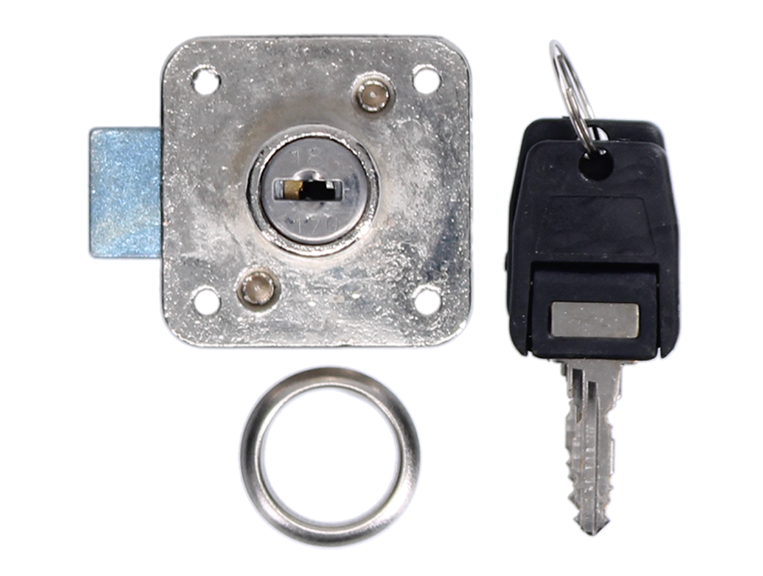 Deadbolt Furniture Lock Square Plate