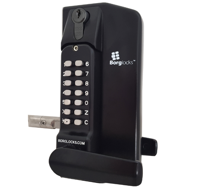 BL3430 ECP Lever Operated Marine Grade Metal Gate Double Digital Lock