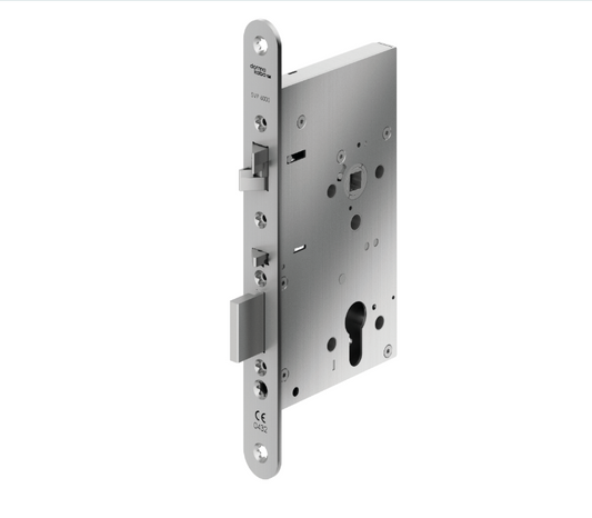 Fire Rated Electric Lock SVP6278 12/24V DC FL/FU Outwards DIN Right / Inwards DIN Left