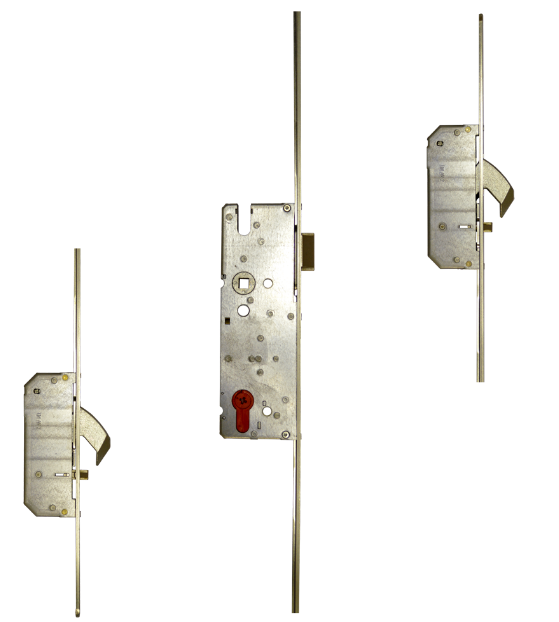 AV2-F 2070 M2 Lever Operated Latch Only 20mm Radius Faceplate - 2 Hook