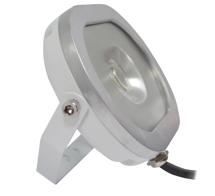 Ultra Slim Oval LED Floodlight White