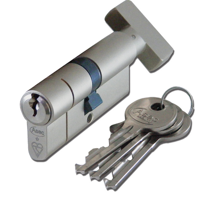 Kite BS 1 Star Kitemarked Euro Key & Turn Cylinder