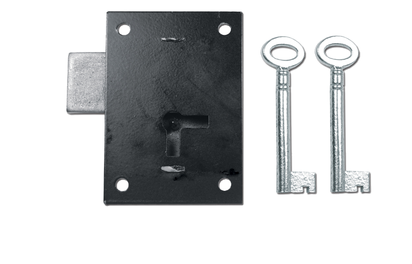 155 1 Lever Straight Cupboard Lock