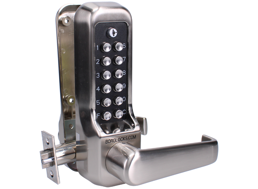 BL7001 SS ECP Heavy Duty Easicode Pro Digital Lock With Lever Handle And 60mm Latch