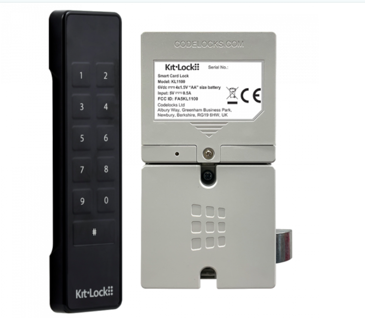KitLockFlex KL1100 KeyPad Locker Lock With Powered Latch
