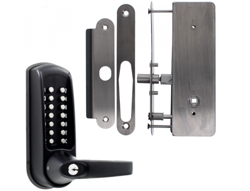 CL0630 / CL0635 Digital Lock Black Marine Grade With XTD Gate Lock