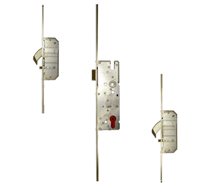 AV2-F 2060 M2 Lever Operated Latch Only 20mm Square Faceplate - 2 Hook