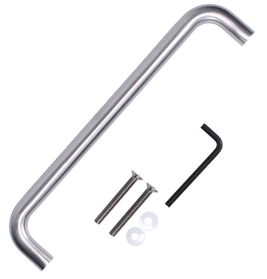 Pull Handle D Shape 19mm Stainless Steel (Grade 304)