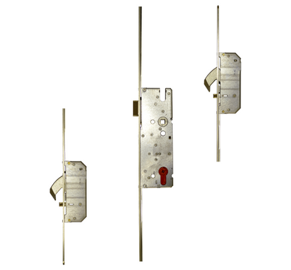 AV2-F 2070 M2 Lever Operated Latch Only 20mm Radius Faceplate - 2 Hook