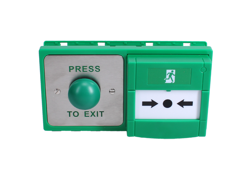 Combined Exit Button and Call Point