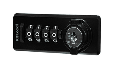 KitLock KL20 Horizontal Mechanical Combination Lock With Auto Scramble