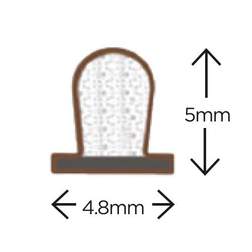 Aquatex D slot 5mm Gasket