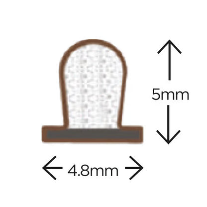 Aquatex D slot 5mm Gasket