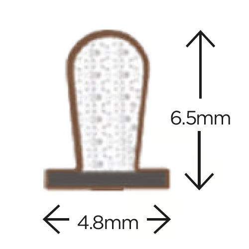 Aquatex D slot 6.5mm Gasket