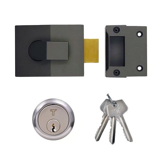 6 Pin Modern Deadbolt Rim Nightlatch