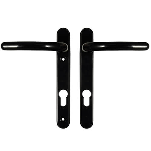 Windsor Lever Lever UPVC Multipoint Door Handles - 92mm PZ Sprung 122mm Screw Centres