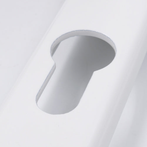 Windsor Lever Moveable Pad UPVC Multipoint Door Handles - 92mm PZ Sprung 122mm Screw Centres