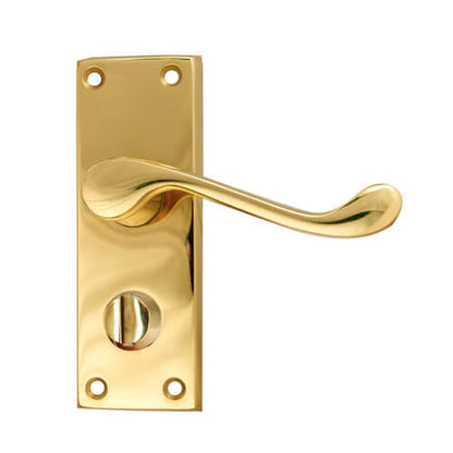 Scroll Lever On Plate Furniture