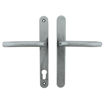 Balmoral Blank Lever Lever UPVC Multipoint Door Handles - 92mm PZ Sprung 212mm Screw Centres