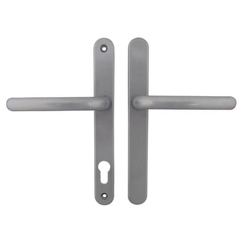 Balmoral Blank Lever Lever UPVC Multipoint Door Handles - 92mm PZ Sprung 212mm Screw Centres