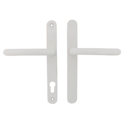 Balmoral Blank Lever Lever UPVC Multipoint Door Handles - 92mm PZ Sprung 212mm Screw Centres
