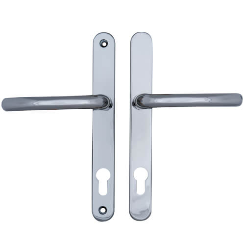 Balmoral Lever Lever UPVC Multipoint Door Handles - 92mm PZ Sprung 212mm Screw Centres