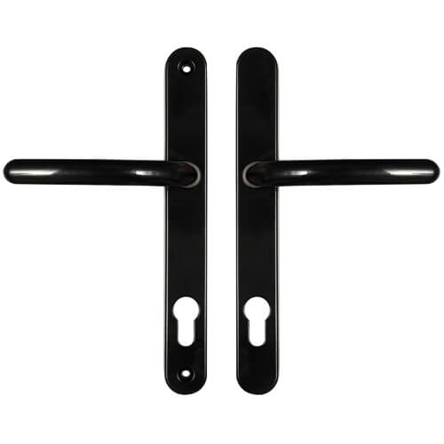 Balmoral Lever Lever UPVC Multipoint Door Handles - 92mm PZ Sprung 212mm Screw Centres