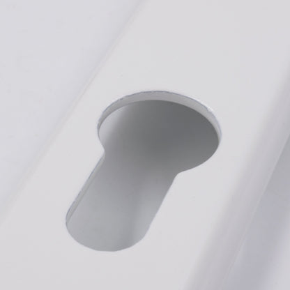 Balmoral Lever Moveable Pad UPVC Multipoint Door Handles - 92mm/62mm PZ Sprung 212mm Screw Centres