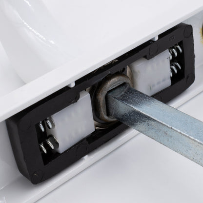 Balmoral Lever Moveable Pad UPVC Multipoint Door Handles - with Snib 92mm/62mm Sprung 212mm Screw Centres