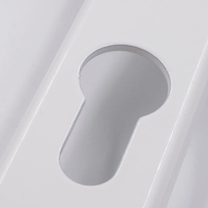 Balmoral Lever Moveable Pad UPVC Multipoint Door Handles - with Snib 92mm/62mm Sprung 212mm Screw Centres