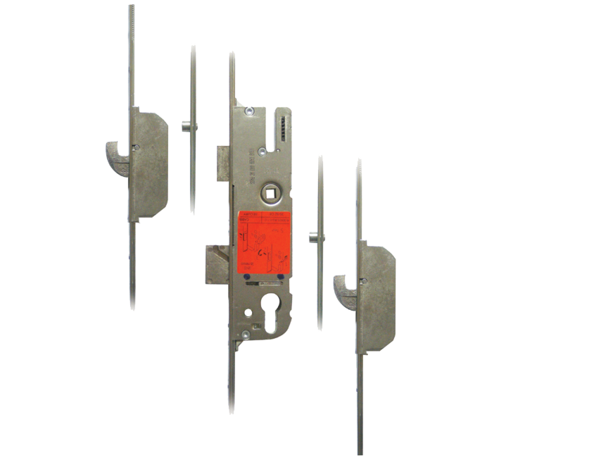 Europa Inboard Lever Operated Latch & Deadbolt Single Spindle - 2 Hook & 2 Roller