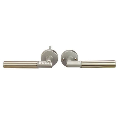Codehandle Digital Lever on round Rose Furniture