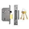 3K74E British Standard 5 Lever Mortice Sashlock