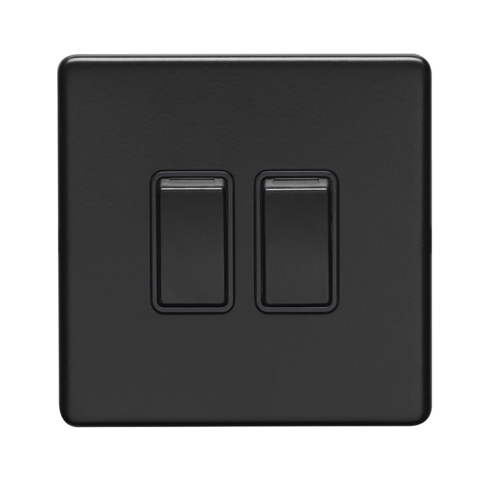 Concealed 3mm 2 Gang Switch