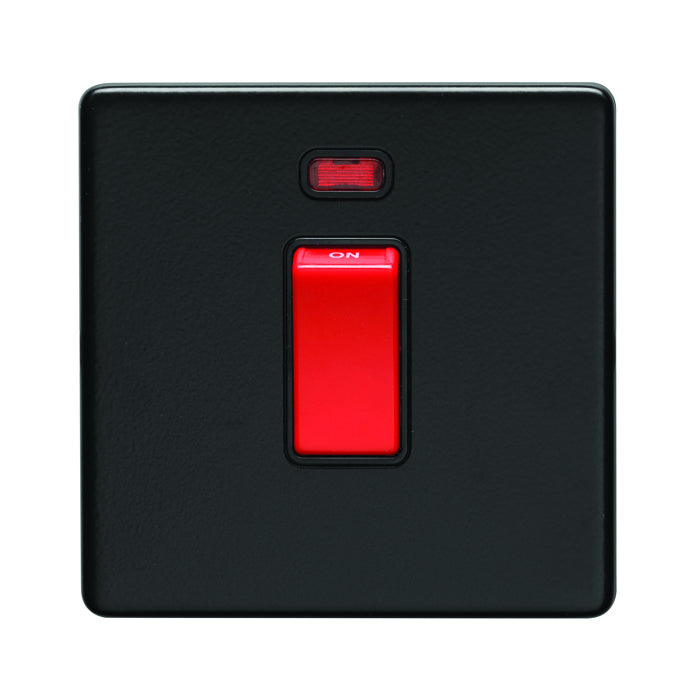 Concealed 3mm 45Amp Switch with Neon Indicator