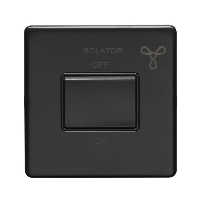 Concealed 3mm Fan Isolator Switch