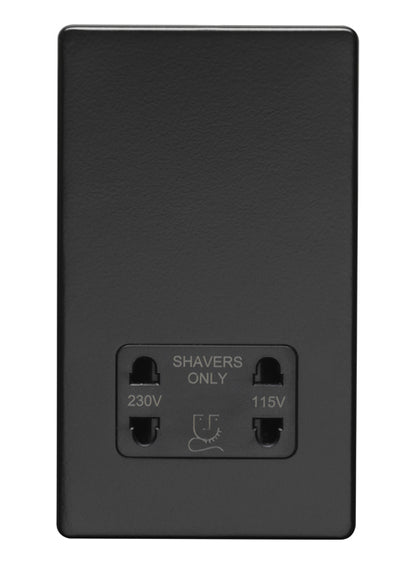 Concealed 3mm Shaver Socket