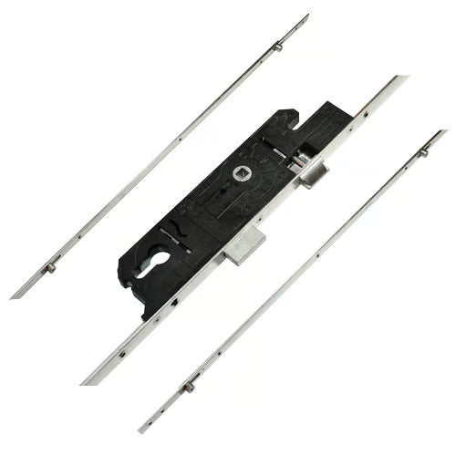 Economy Compact Latch Deadbolt 4 Rollers Lift Lever Multipoint Door Lock