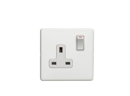 Concealed 3mm 1 Gang Socket