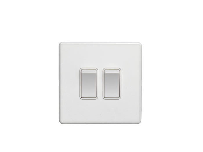 Concealed 3mm 2 Gang Switch