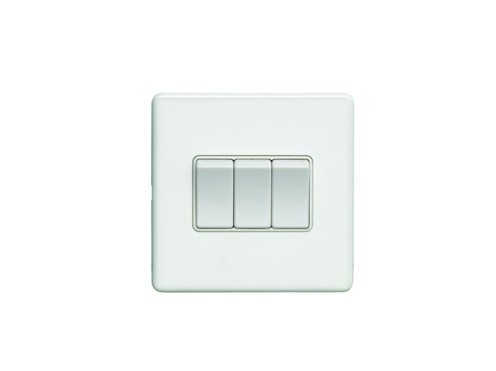 Concealed 3mm 3 Gang Switch