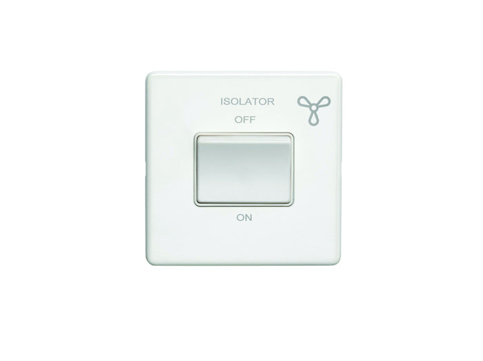 Concealed 3mm Fan Isolator Switch
